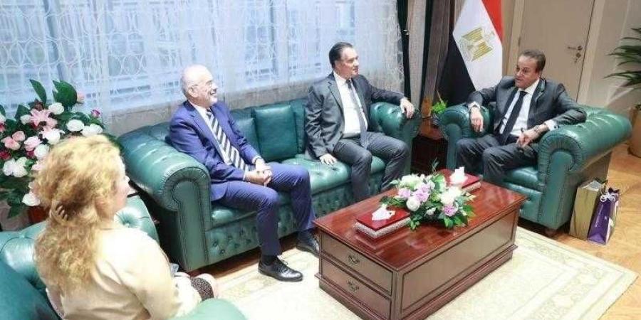 عبدالغفار يستقبل وزير الصحة بدولة اليونان لتعزيز التعاون في مجالات الرعاية الصحية - وكالة Mea News