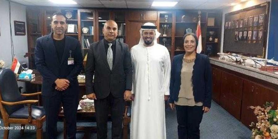 مصر للطيران للخدمات الأرضية تجدد التعاقد مع الخطوط الجوية الإماراتية بمحطة القاهرة - وكالة Mea News